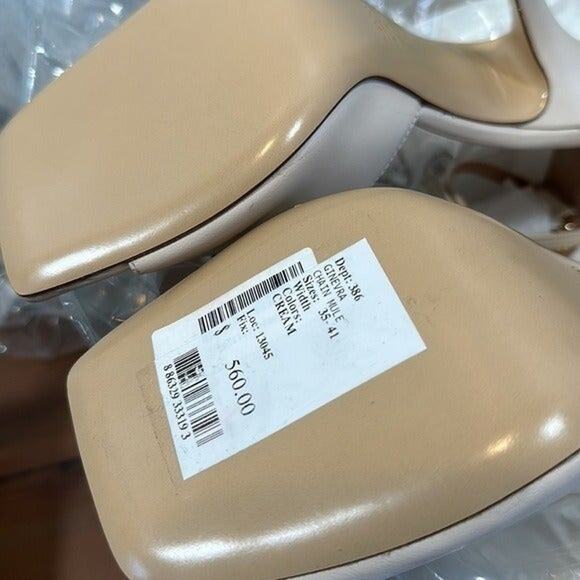 Ilio Smeraldo x Cher Bai Women's Chain High Heel Sandals Size 35 $560 - Picture 11 of 11